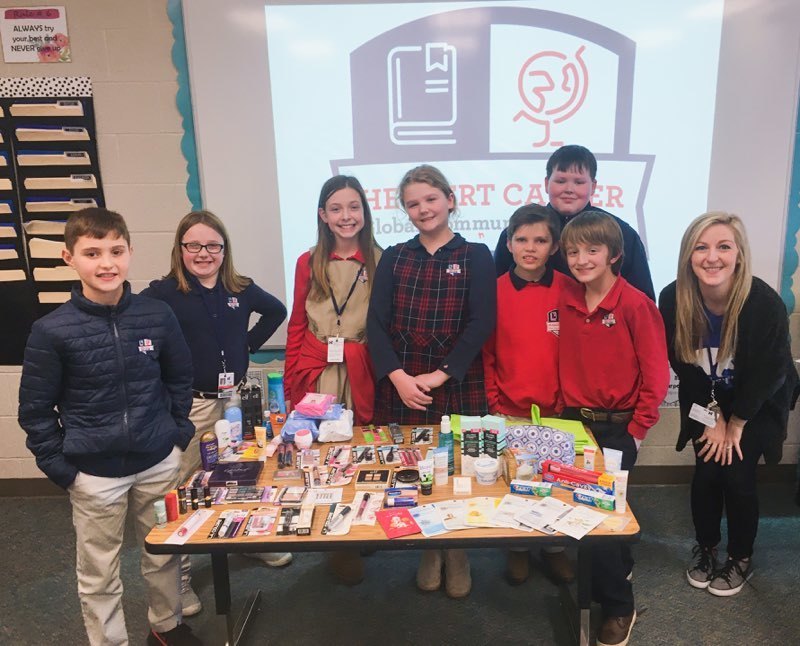HCGC Takes Part in a Beauty Bag Drive