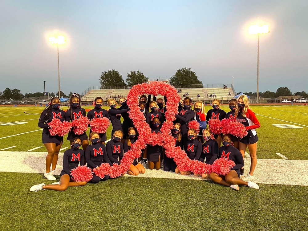 Marion Patriots support Breast Cancer Awareness Month