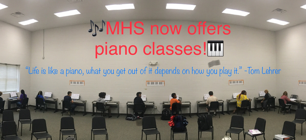 ❤️🎹MHS OFFERS PIANO LESSONS!!!🎹❤️