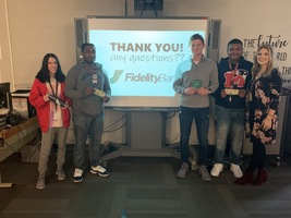 Fidelity Bank gives $10 each to student winners