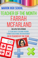 MHS TEACHER OF THE MONTH