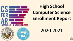 MHS's Coach Gray Speaks During the Governor's HS Computer Science Enrollment Report
