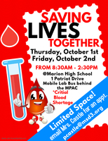 2020 MHS Blood Drive