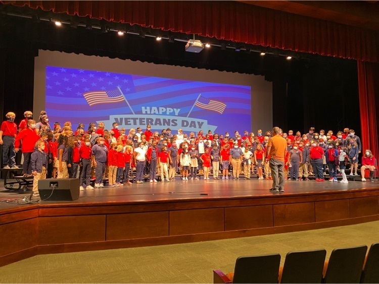Veterans Day Program Rehearsal 2021