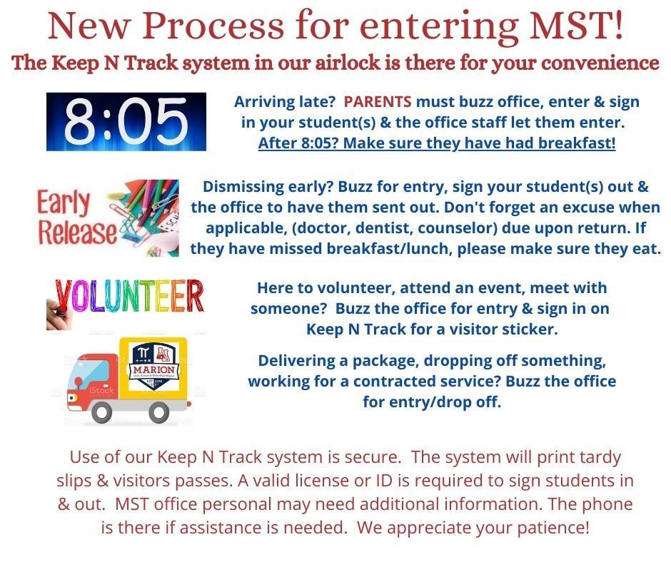 New Process for entering MST
