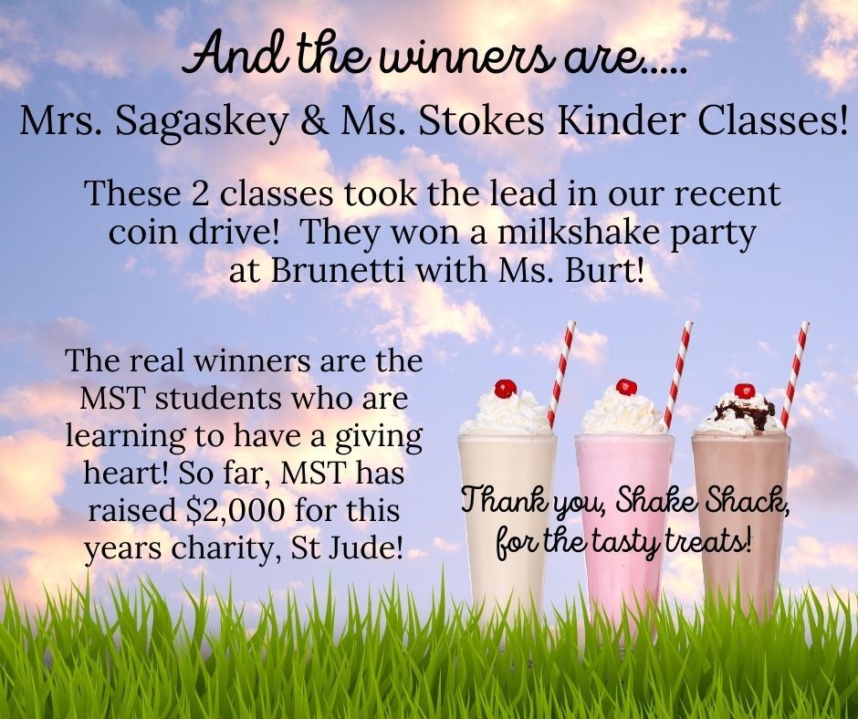 Coin Drive Winners