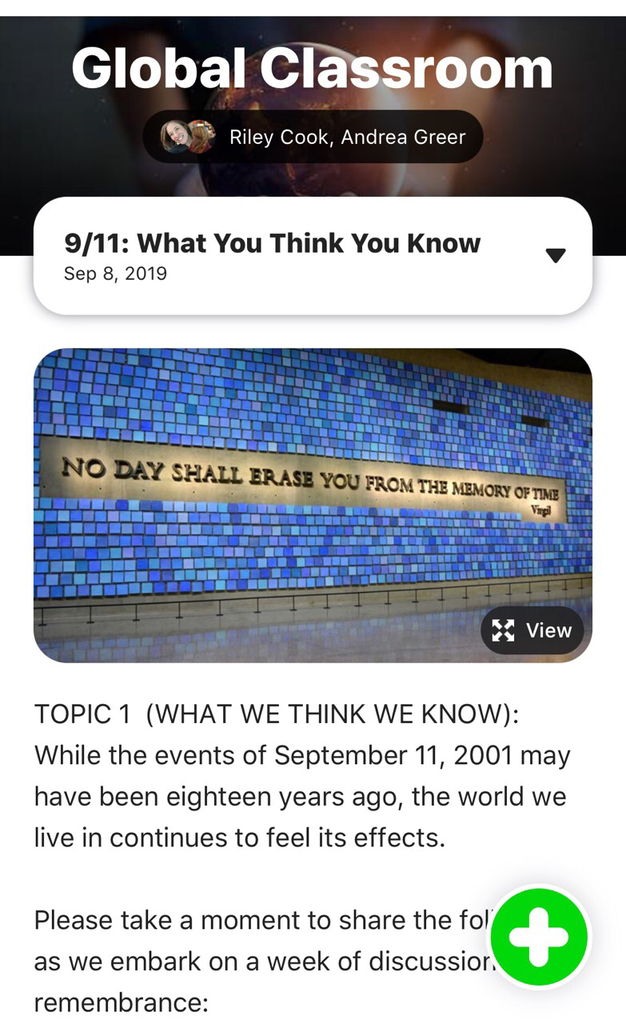 9/11 writing prompt 